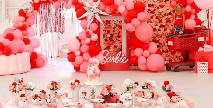 Barbie decoration party ideas