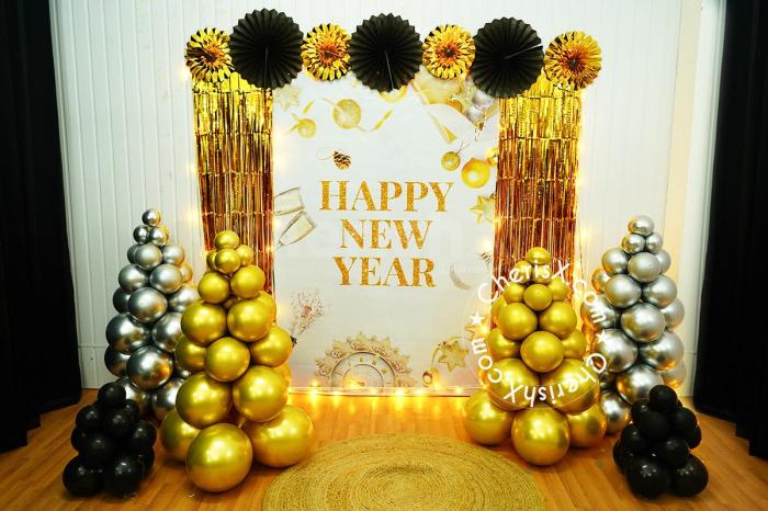 New years party decoration