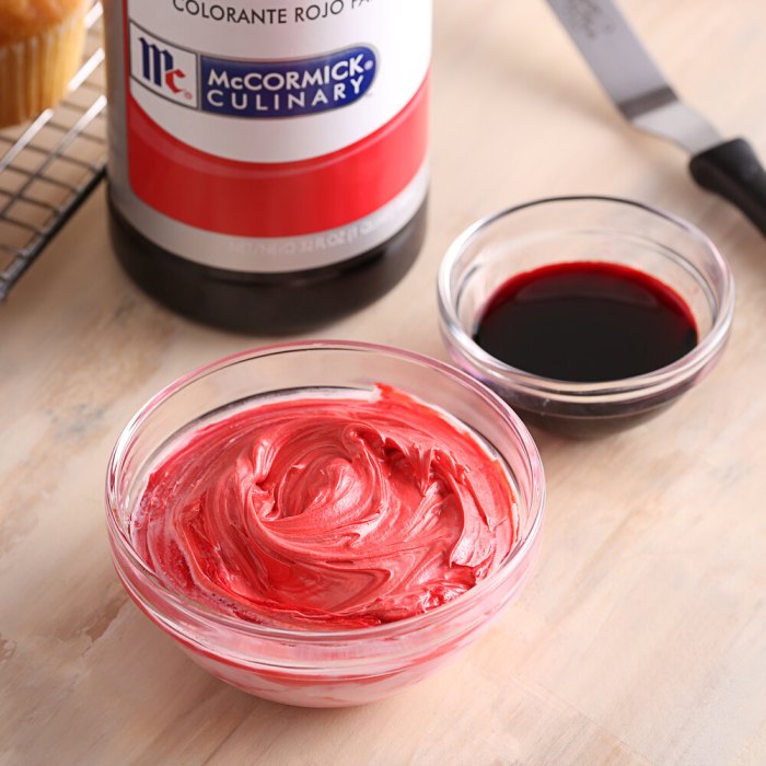 2 oz red food coloring