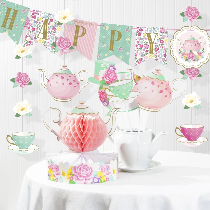 Birthday party decoration kit