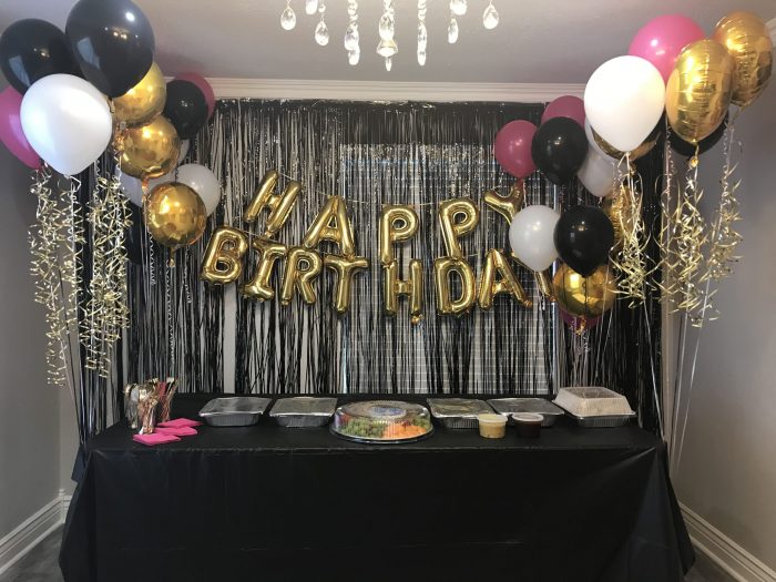 Happy birthday decoration room