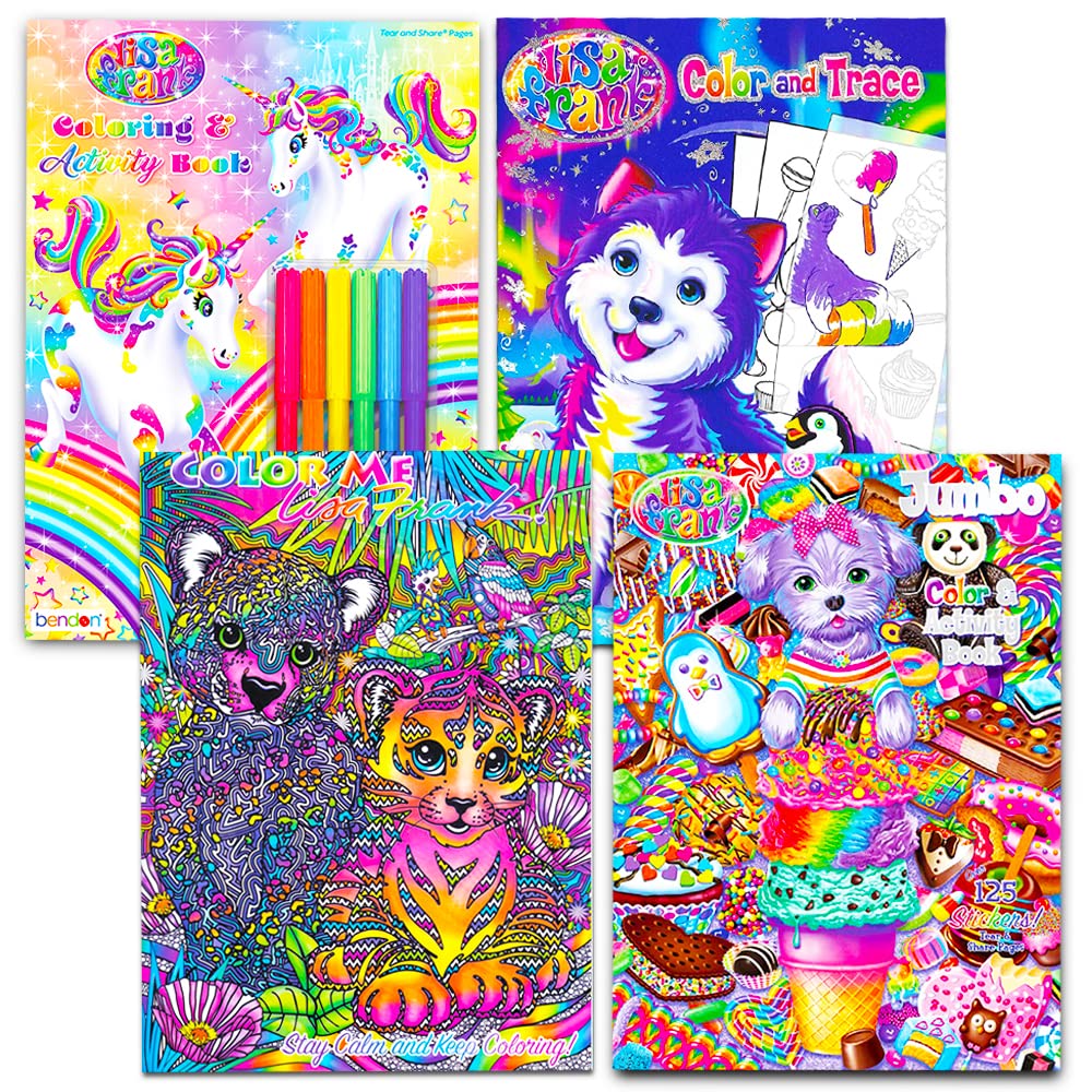 Lisa frank coloring pages