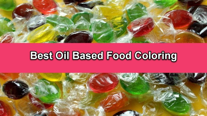 Best oil food coloring