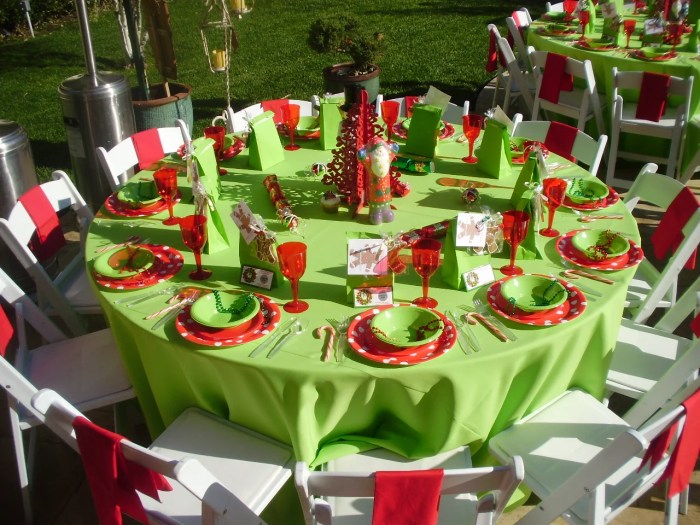 Xmas party decoration ideas