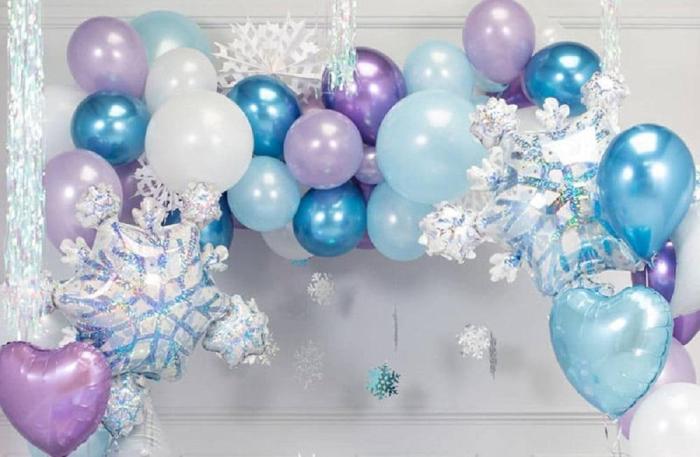 Frozen birthday decoration ideas at home