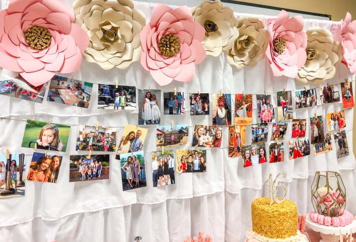 Sweet sixteen party decoration ideas