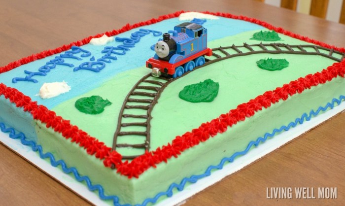 Decoration thomas and friends birthday theme