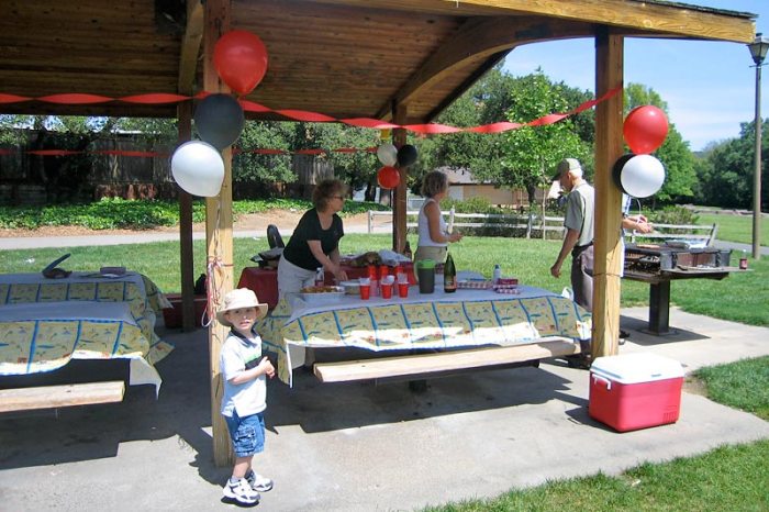 Park birthday decoration ideas