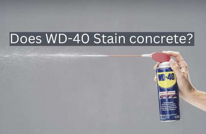 Will food coloring stain concrete