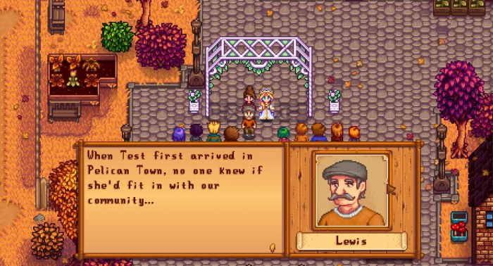 How to make wedding dress stardew valley