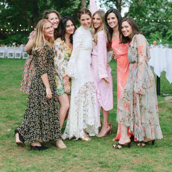 Full length wedding guest dresses