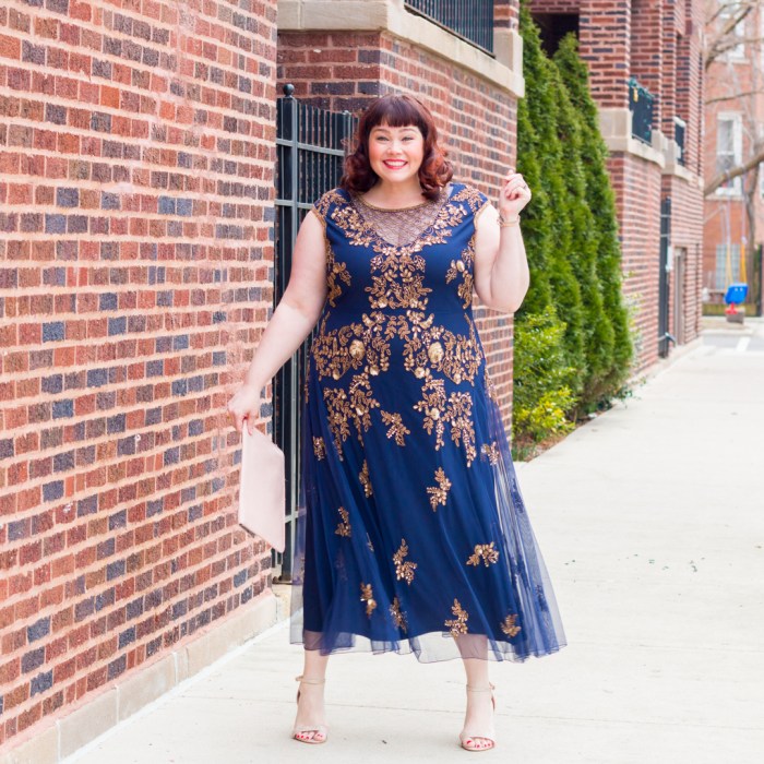 Floral wedding guest dresses plus size