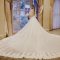 Ball Gown Wedding Dress with Long Train