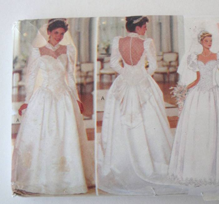 90's wedding dresses