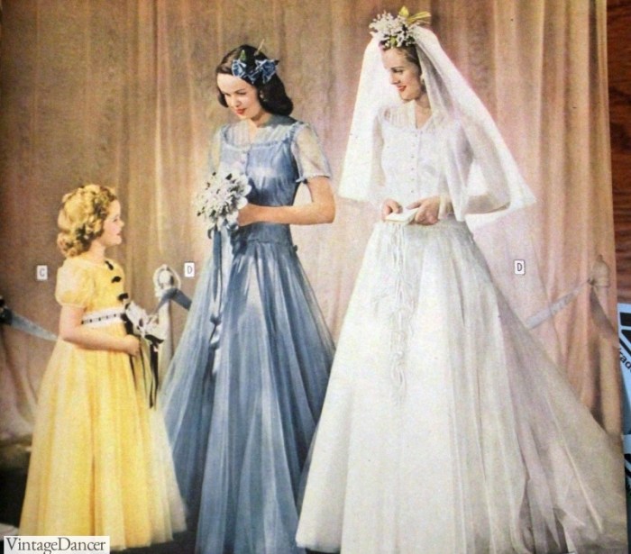 40s inspired wedding dresses